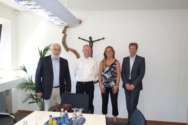 Gespräch mit Monsignore Peter Kossen im Offizialat Vechta